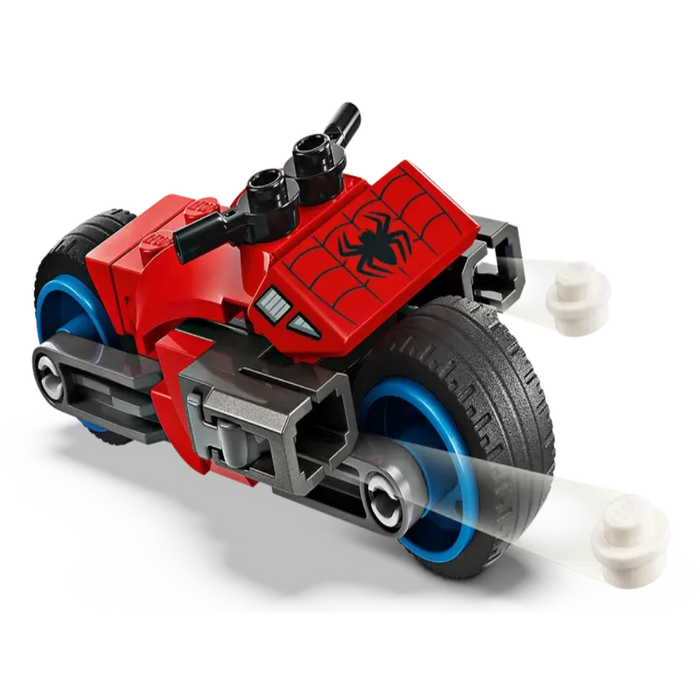 LEGO Marvel Motorcycle Chase: Spider-Man Vs. Doc Ock 6+ 77Pcs 76275