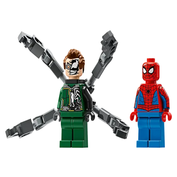 LEGO Marvel Motorcycle Chase: Spider-Man Vs. Doc Ock 6+ 77Pcs 76275