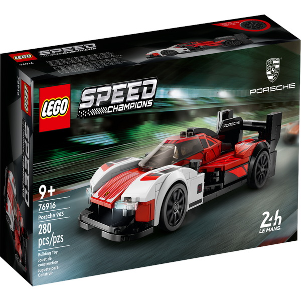 LEGO Speed Champions Porsche 963 9+ 280Pcs 76916