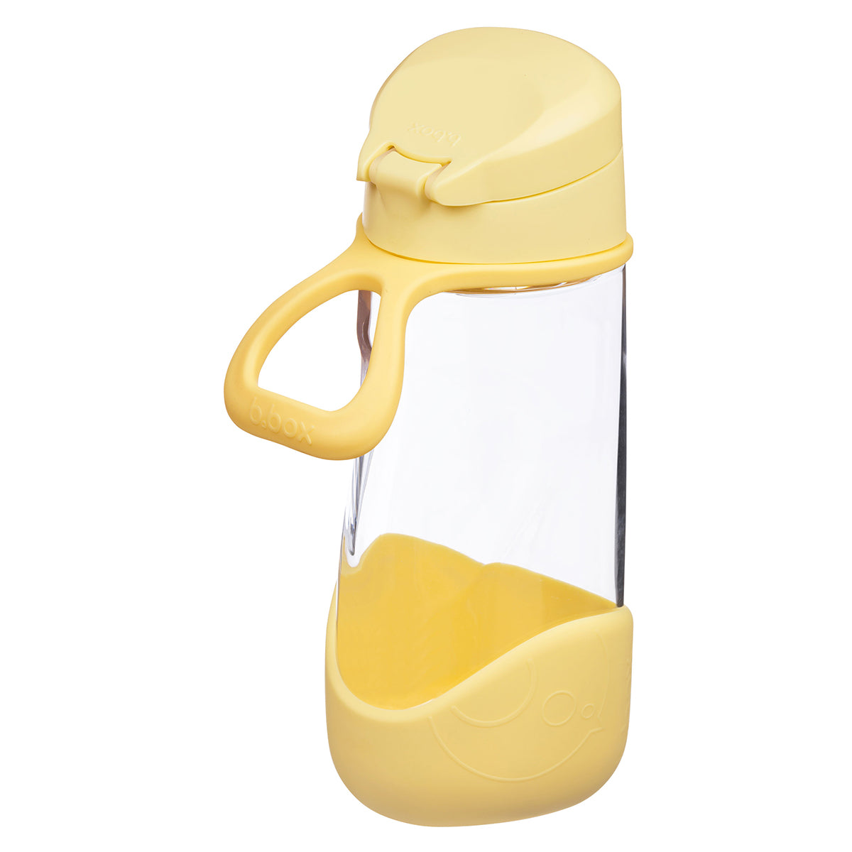 b.box Tritan Sport Spout Bottle 450 ml – Lemon Twist Yellow