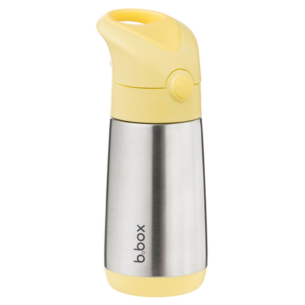 B Box Insulated Drink Bottle Sipper 350 Ml- Yellow