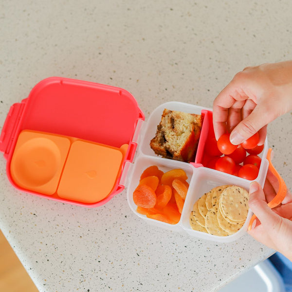 b.box Mini Lunch Box 1L – Strawberry Shake Pink & Orange
