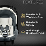 R For Rabbit Picaboo Sportz 3-in-1 Convertible Carry Cot Light Grey