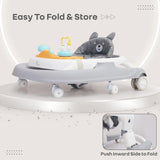 R For Rabbit Baby Walker Little Feet Sportz Grey White