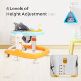 R For Rabbit Baby Walker Little Feet Sportz Orange Blue
