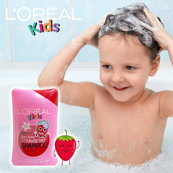 Loreal Kids Extra Gentle Very Berry Strawberry Shampoo - 250ml