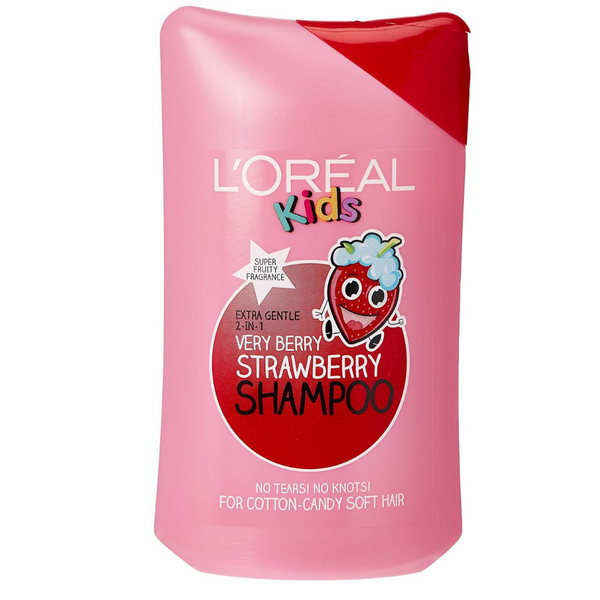 L'Oréal Kids Extra Gentle 2-in-1 Very Berry Strawberry Shampoo 250ml
