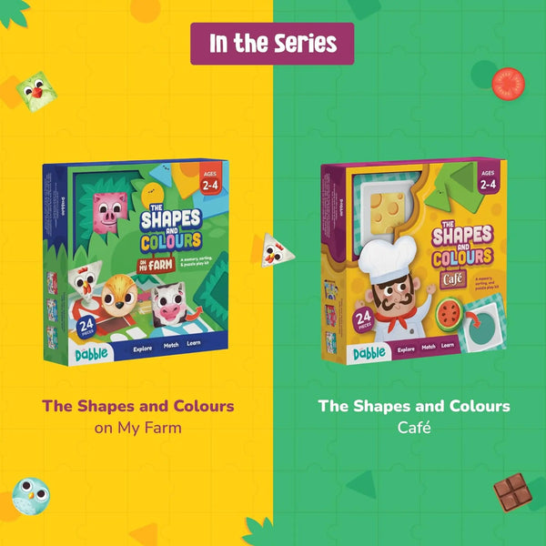 LoveDabble The Shapes and Colours - On My Farm