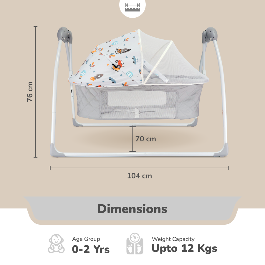 R For Rabbit Cradle Lullabies Plus Grey