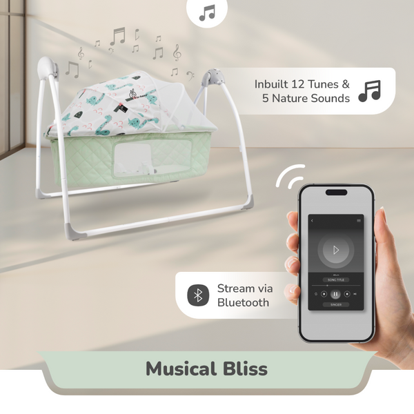 R For Rabbit Cradle Lullabies Plus Sea Green
