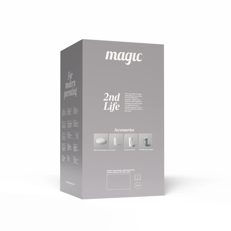 Magic Majestic Diaper Pail 52 × 26 cm Beige