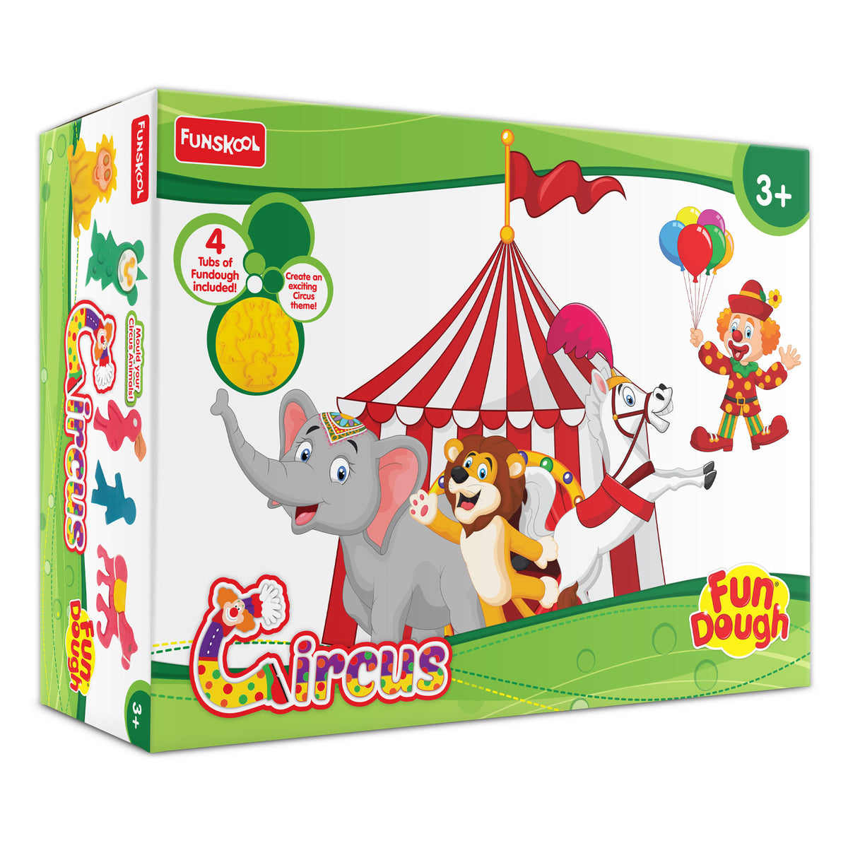 FunDough Clay Circus Set