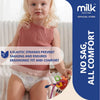 MILK Baby Diaper Yoga Pants, Size L (36 Pcs) 9-17 Kgs