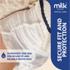 MILK Baby Diaper Yoga Pants, Size L (36 Pcs) 9-17 Kgs