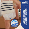 MILK Baby Diaper Yoga Pants, Size L (36 Pcs) 9-17 Kgs