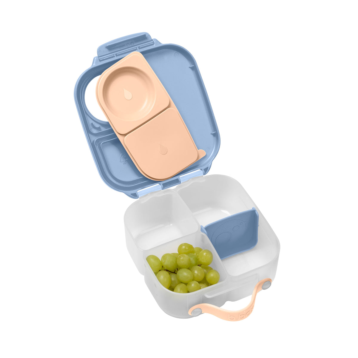 b.box Mini Lunch Box 1L β Feeling Peachy Light Blue