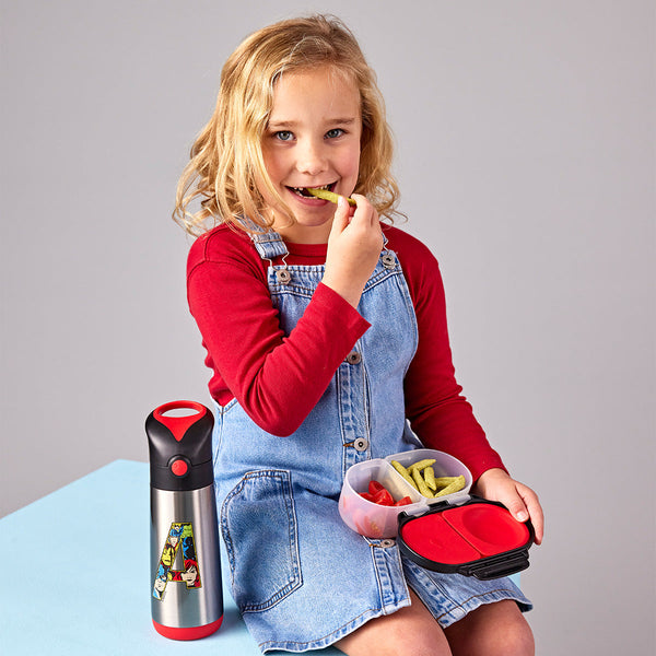 B Box Insulated Drink Bottle Sipper 500 Ml - Marvel Avengers