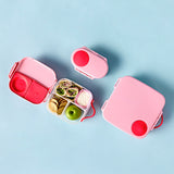 b.box Mini Lunchbox 1 L 18.5 × 17 × 6.7 cm Flamingo Fizz Light Pink