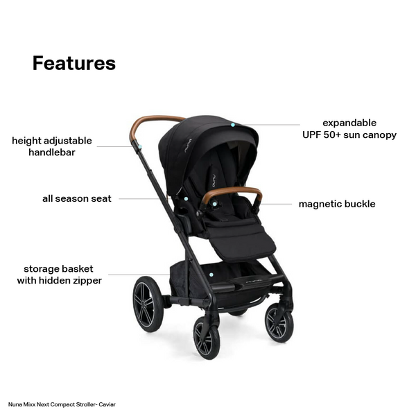 Nuna Stroller Mixx Next Caviar