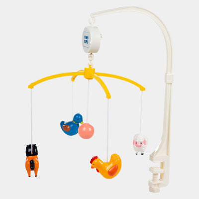 Mee Mee Musical Animal Cot Mobile 4 Toy Safari Theme – Multicolor