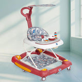 Mee Mee 2-in-1 Baby Walker & Rocker 6–18M Up to 15kg – Red