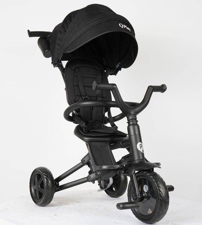 QPlay Nova Niello 6-in-1 Foldable Trike 10-72 Months Black