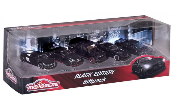 Majorette Black Edition Giftpack, 5 pcs.