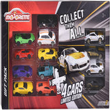 Majorette Limited Edition 9 Giftpack 9+4 Die-Cast Cars Set of 13 7.5 cm Black White Gold