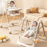 R For Rabbit Marshmallow Smart High Chair For Kids 2-in-1 Abstract Beige