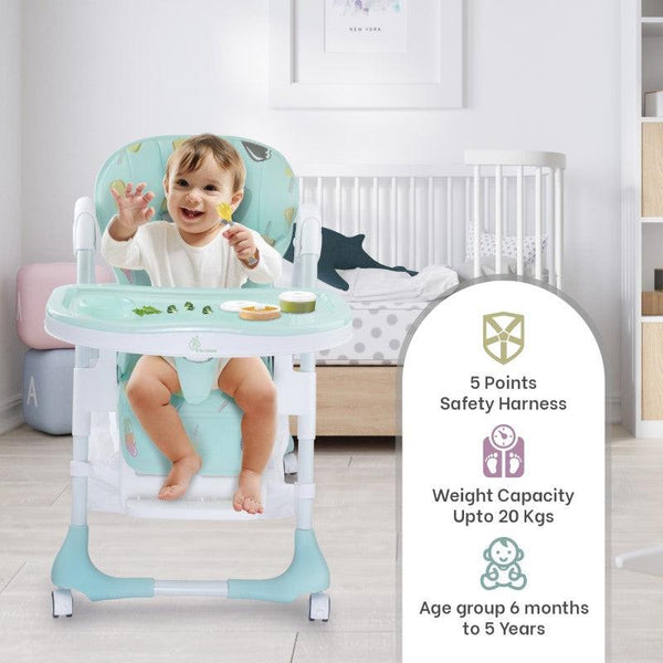 R For Rabbit High Chair Marshmallow Candy Blue