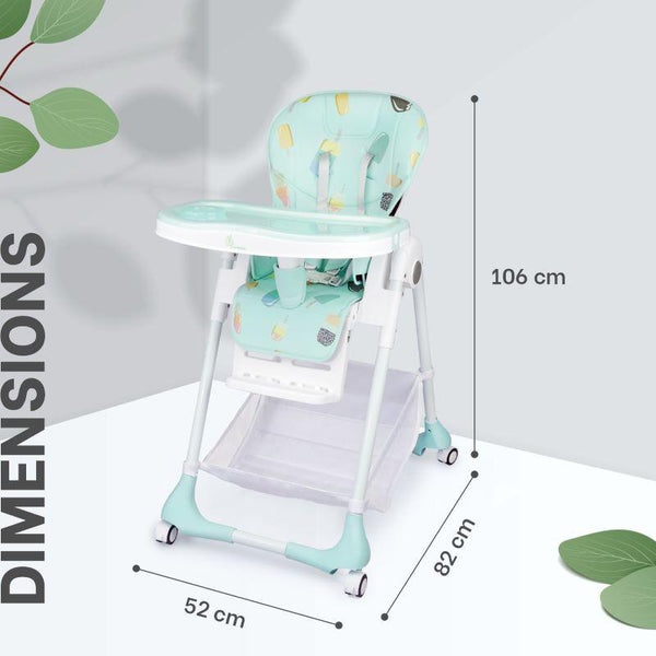 R For Rabbit High Chair Marshmallow Candy Blue