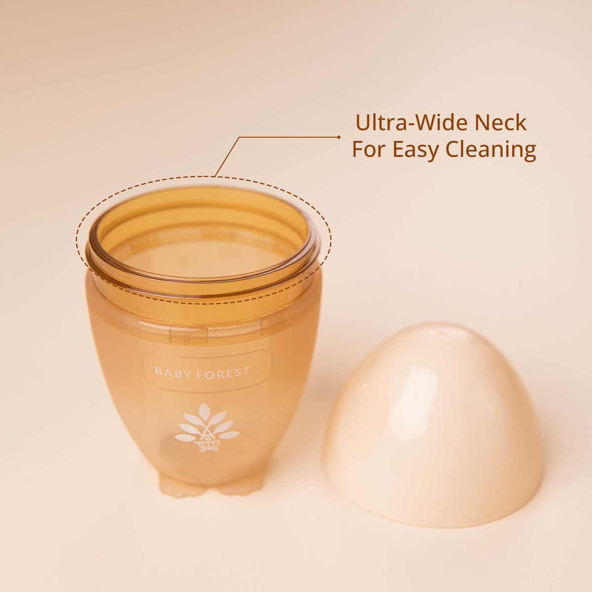Baby Forest Laad Pyaar Silicone Feeding Bottle 150 ml – Slow Flow