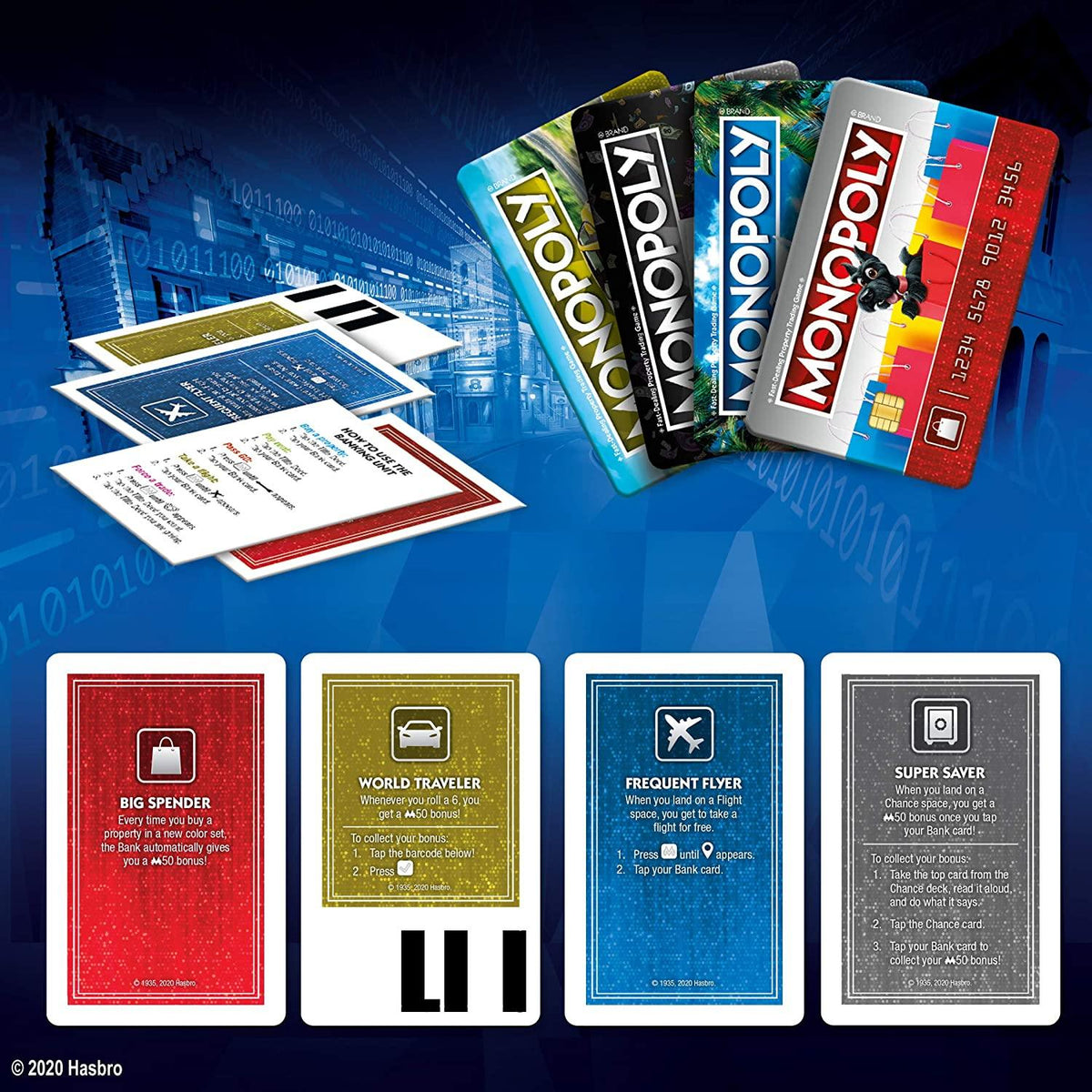 Hasbro Gaming Monopoly Super Electronic Banking