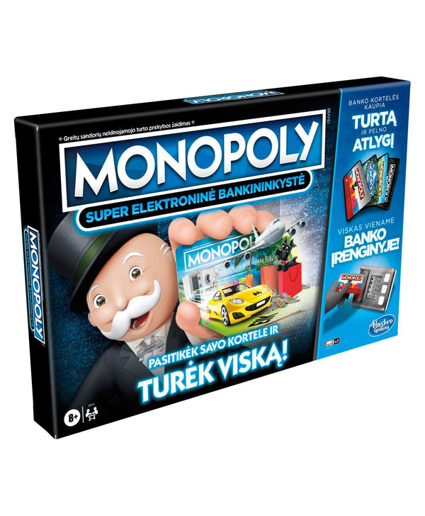 Hasbro Gaming Monopoly Super Electronic Banking