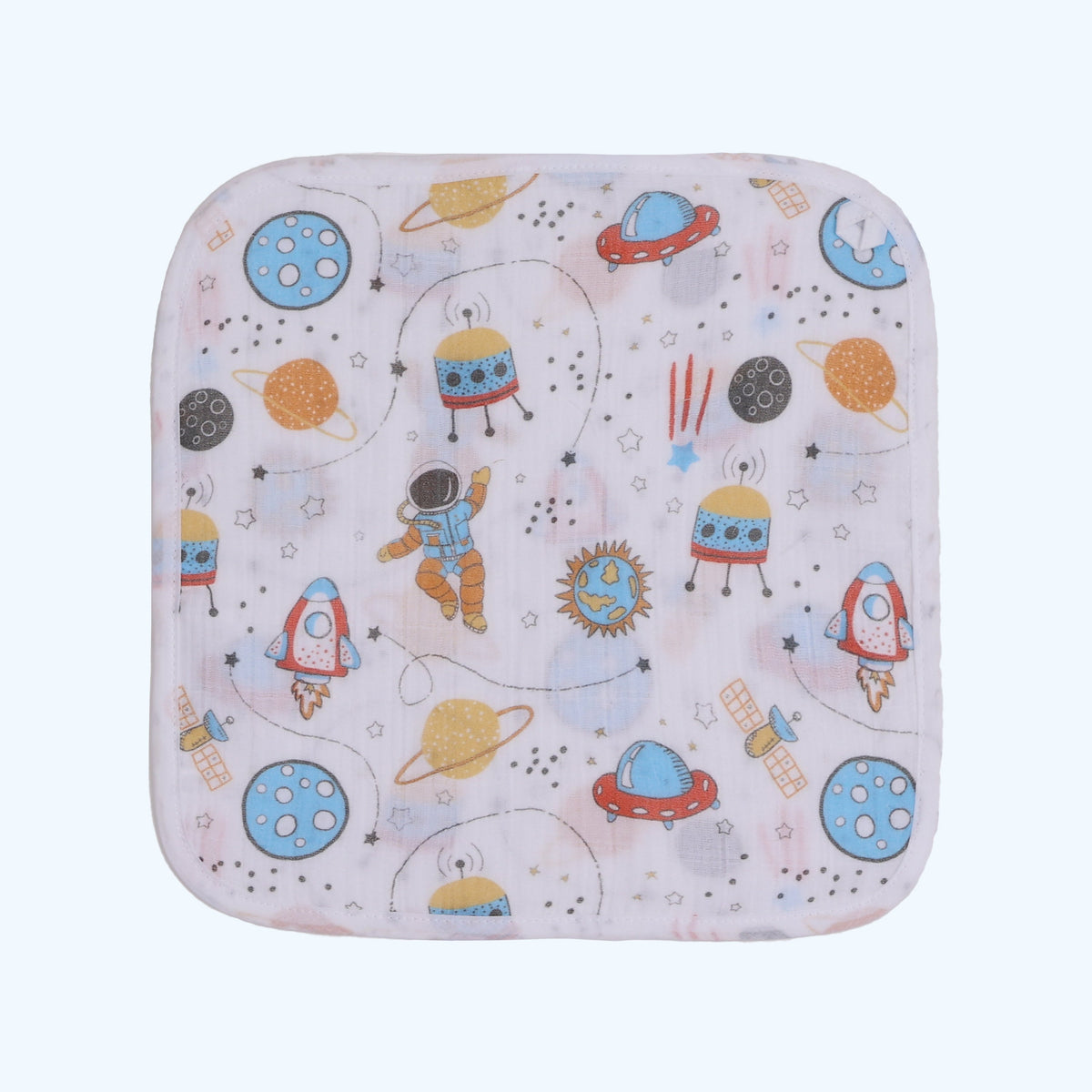 Abracadabra Muslin Wipes Set of 3 Rocketman