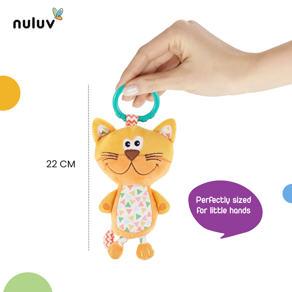 Nuluv Playtime Kitty Musical Rattles & Teether