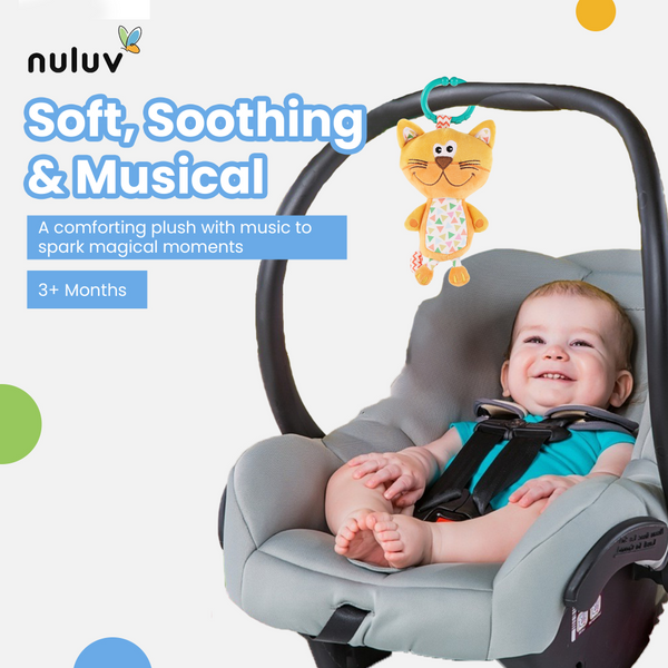 Nuluv Playtime Kitty Musical Rattles & Teether