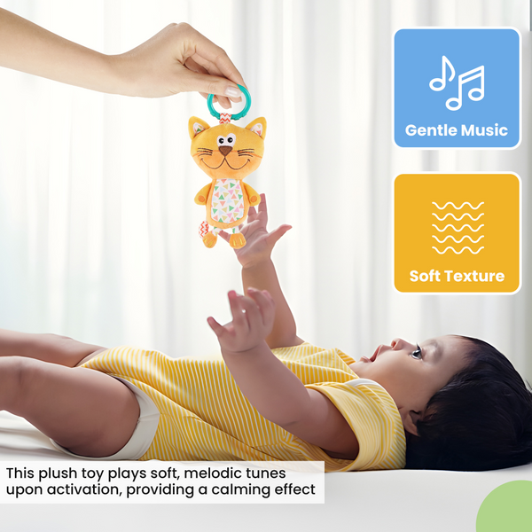 Nuluv Playtime Kitty Musical Rattles & Teether