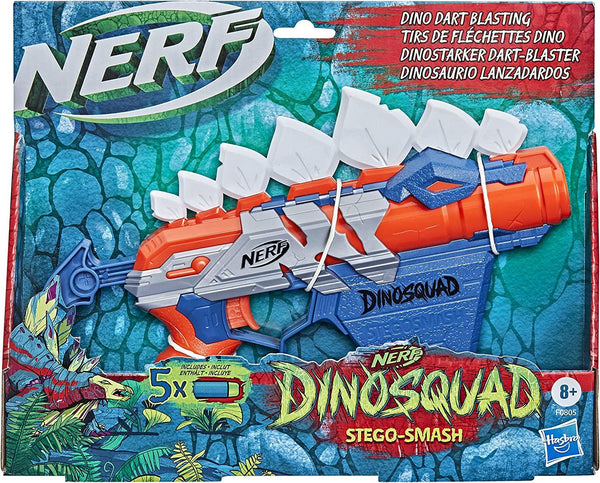 Nerf Dinosquad Stegosmash Dart Blaster