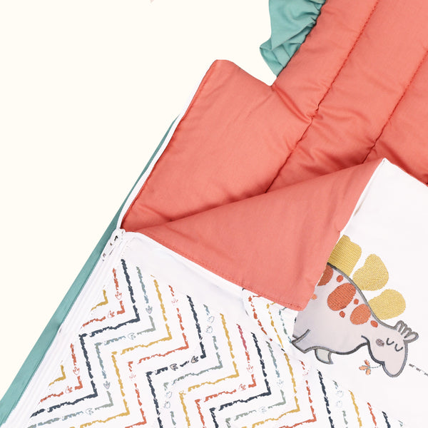 Abracadabra Quilted Nest Bag - D For Dino