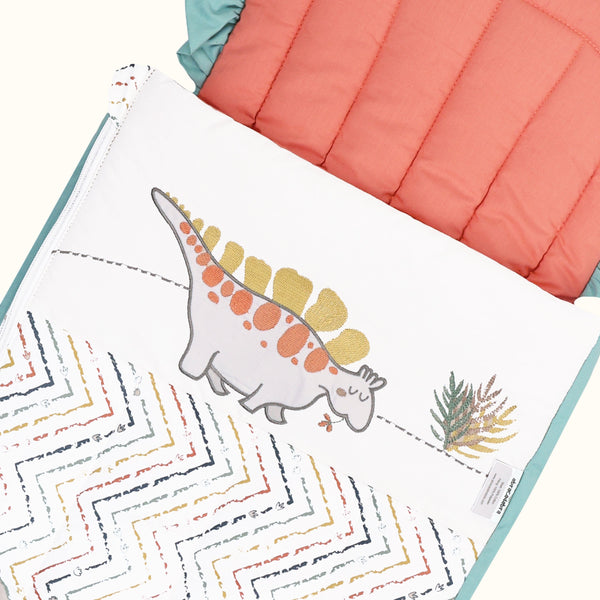Abracadabra Quilted Nest Bag - D For Dino