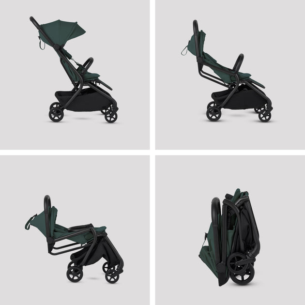 Silver Cross Nia Compact Travel Stroller Birth to 25 kg Conifer