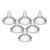 Dr. Brown's Level 2 Natural Silicone Nipple Wide Neck Pack OF 6