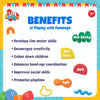 Dough Activity Set Funskool Fundough Numbers Letters N Fun 3Y+ – Multicolour