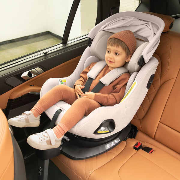Nuna Car SeatPruu aireRotating convertible car seat with sun canopy - Cedar