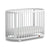 Boori Oasis Oval Cot - White