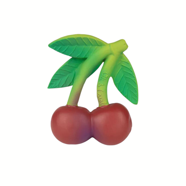 Oli & Carol Mery The Cherry Natural Rubber Teether
