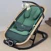 R For Rabbit Rock N Nap Bliss Sleeper & Rocker - Olive Green