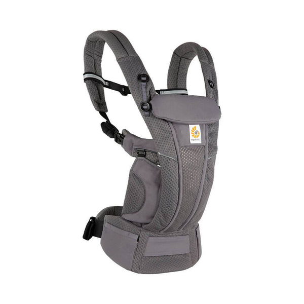 Ergobaby Carrier Omni Breeze Baby SoftFlex Mesh - Graphite Grey