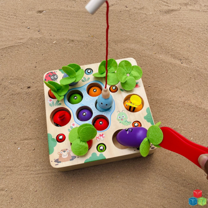 Open Ended 3 In 1 Magnetic Fishing Game 3 Years+